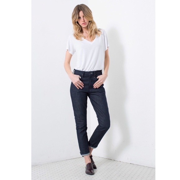 Talley NYC High Rise Slim, Ankle Jeans - Picture 1 of 8